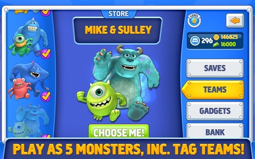 Download Game Monster Inc Run For Android